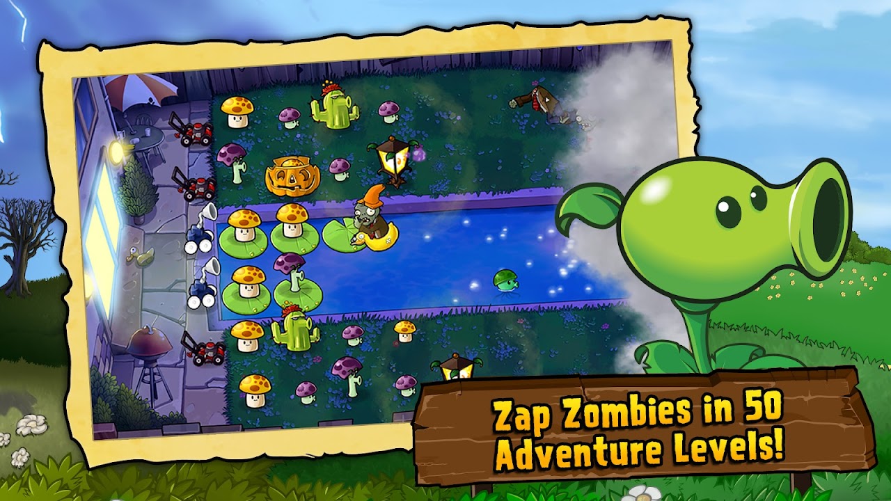 Скриншот Plants vs. Zombies 4